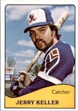 1979 Richmond Braves TCMA #19 Jerry Keller Eastern Michigan University MI Card
