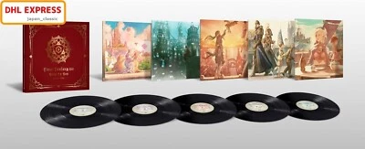 SQUARE ENIX FINAL FANTASY XIV VINYL LP BOX 5 DISC RECORD SET - Image 1 of 3