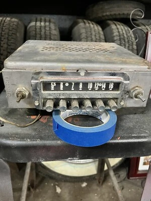 1955 Ford Thunderbird factory radio - Image 1 of 3