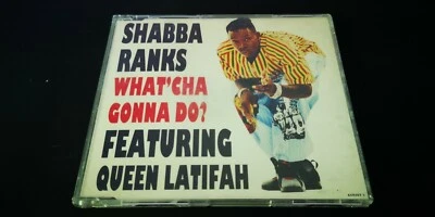 Shabba Ranks Featuring Queen Latifah ‎– What'cha Gonna Do? CD Single  — 第 1/2 张图片