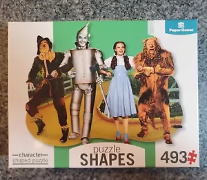 Paper House Puzzle Shapes THE WIZARD OF OZ 493 piece puzzle COMPLETE - Picture 1 of 6