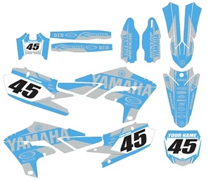 Graphics for 2018-2022 Yamaha YZ 450F YZ450F Decals Custom - Foto 1 di 1