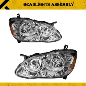 Conjunto de faros para Toyota Corolla 2003-2008 Juego de faros de repuesto 03-08 - Imagen 1 de 12