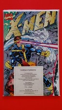 Marvel Comics X-Men 1 Jim Lee Gatefold Cover. Chris Claremont Autograph.
