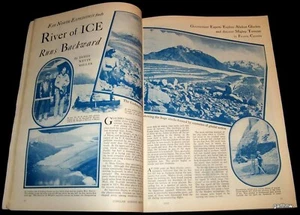ALASKA GLETSCHER VERSCHWINDEN 1932 MUIR & CUSHING BILD C.W WRIGHT & H.F REID - Bild 1 von 1