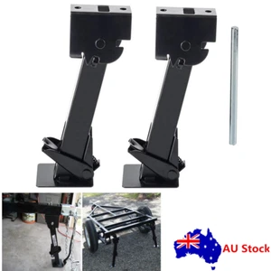 Pair of Trailer Stabilizer Jacks Telescoping RV Camper Accessories 1000lbs Each - Picture 1 of 11