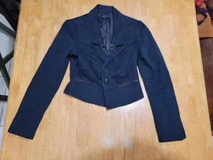 Twenty One black cropped blazer - Picture 1 of 7