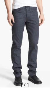 J BRAND Tyler Jeans Size 33 SLATE Grey Slim Leg New Without Tags - Picture 1 of 8