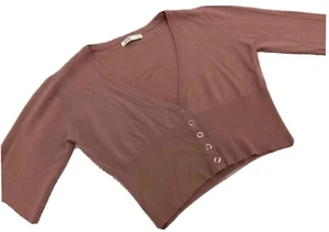 Cardigan zuiki corto rosa, taglia S. Mai usato - Foto 1 di 3
