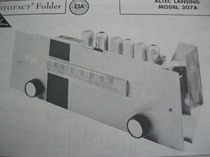 ALTEC LANSING 307A TUNER RECEIVER PHOTOFACT  - Bild 1 von 1