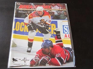 Florida Panthers Program 2/25/97 vs San Jose Sharks Paul Laus - Picture 1 of 1