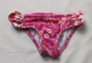 Billabong Girl's Take A Trip Pattern Bikini Bottoms TS8 Purple Size 5 NWT - Picture 1 of 5