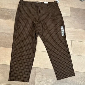 OLD NAVY PIXIE SKINNY HIGH RISE HOSE NEU GR. 20 BRAUN HAHNENTRITT - Bild 1 von 6