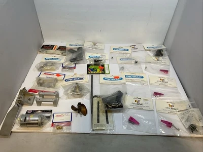 Lot of R/C Boat Parts - ProBoat, Prather, Screws, Fasteners, Rudder, etc - Image 1 of 4