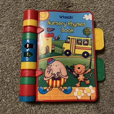VTech Baby Nursery Rhymes Book Light Up Interactive Musical Baby Book with Sound - Image 1 of 4