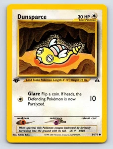Dunsparce - 54/75 1st Edition Common Neo Discovery - LP Pokemon TCG - Picture 1 of 2