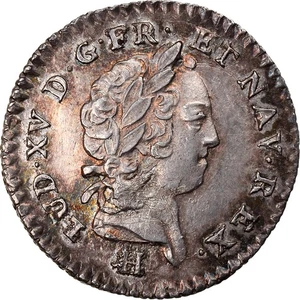 [#906913] Münze, Windward Islands, Louis XV, 6 Sols, 1731, La Rochelle, Extremel - Picture 1 of 2