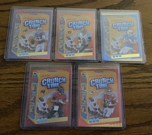 2022 Donruss Crunch Time Complete Set Brady Mahomes Manning Burrow (CT-1-CT-15) - Picture 1 of 3