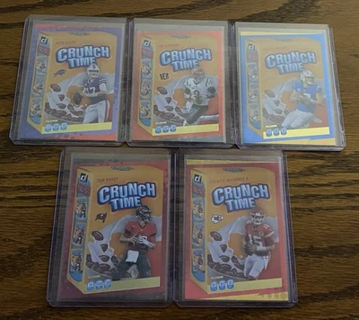 2022 Donruss Crunch Time Complete Set Brady Mahomes Manning Burrow (CT-1-CT-15) - Image 1 of 3