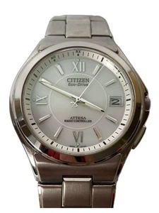 Citizen Attesa/Solaruhr/Analog/Titan/Wht/Slv/Titan/Gn-4W-S - Bild 1 von 6