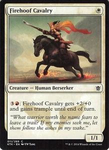 Firehoof Cavalry Khans of Tarkir Regular - Picture 1 of 1