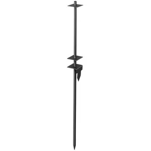 30" Replacement Real Estate Yard Sign Post Stake - Black Steel - Picture 1 of 1