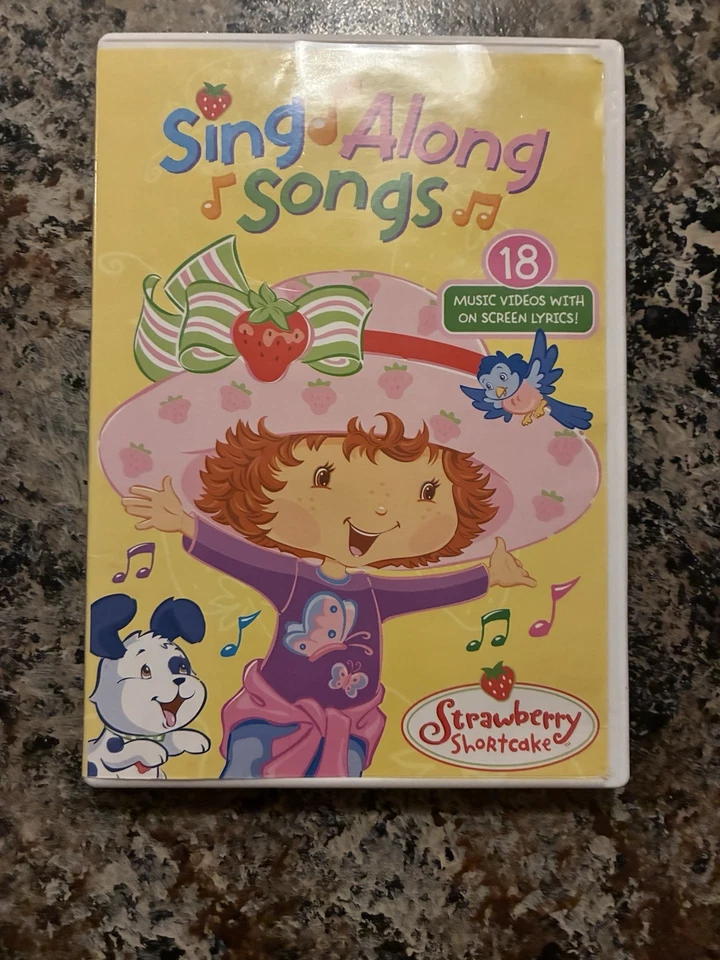 Strawberry Shortcake: Sing Along Songs Dvd 18 Videos On Screen Lyrics Rare OOP - Image 1 of 1