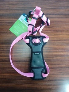 Frisco Dog Harness Medium Padded Front Lead Pink & Black NWT Adjustable - Picture 1 of 9