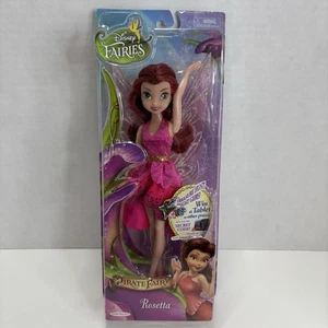 Disney Fairies Rosetta The Pirate Fairy Doll 10” 2014 Jakks Pacific Rare Sealed - Picture 1 of 13