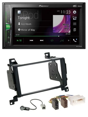 Pioneer 2DIN MP3 DAB USB Bluetooth Autoradio für Hyundai Santa Fe 2007-2012 - Bild 1 von 4