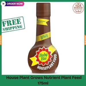 Houseplant Food Concentrate Baby Bio House Plant Grows Nutrient Plant Feed 175ml - Picture 1 of 1