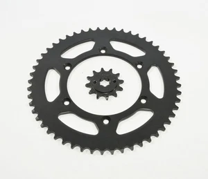 2005-2014 Yamaha TT-R230 230 12 Tooth Front and 52 Tooth Rear Silver Sprocket - Picture 1 of 1
