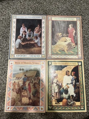 Book Of Mormon Doctrine And Covenants Old & New Testament Stories LDS Set - Image 1 of 3