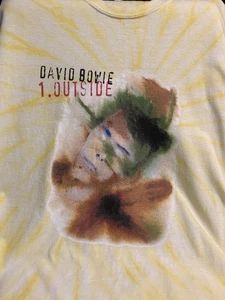DAVID BOWIE T-SHIRT FROM THE LP 1. OUTSIDE 9-25-95 “THE NATHAN ADLER DIARIES”. - Picture 1 of 3