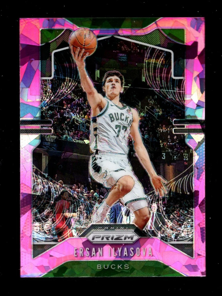 Prizm Pink Ice #158 2019-20 Ersan Ilyasova Milwaukee Bucks Foto 1 de 1