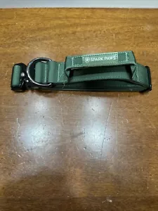 Spark Paws Green Control Dog Collar Sz L Durable Quality Comfort Handle NwOT - Picture 1 of 6