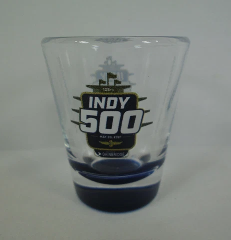 2021 Indianapolis 500 105TH Running Event Collector Shot Glass Cover