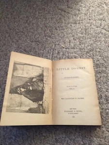 Little Dorrit Charles Dickens Vol. 1 Hardcover Illustrated 1888 - Bild 1 von 11