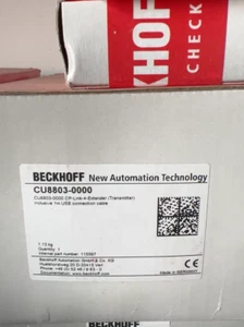 Beckhoff CU8803-0000 Network Switch Module CU88030000 New Fast Shipping - Picture 1 of 1