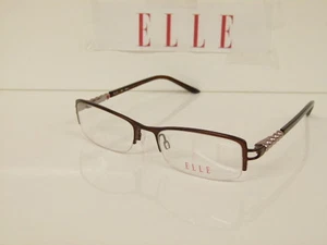 Originale teilrandlose Brille - Korrektionsfassung - ELLE EL 13310 BR 51 - Picture 1 of 4