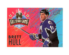 BRETT HULL 1994-95 Fleer Ultra All Star Game #11 St. Louis Blues JM