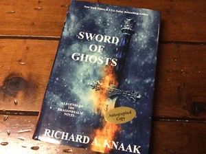 **SIGNED** Richard A. Knaak ** Sword of Ghosts ** (2021 HC/DJ) ** - Foto 1 di 7