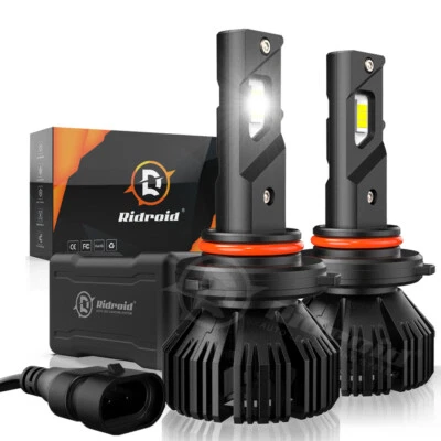 Kit de bombillas LED súper brillantes CANBUS 9005 blancas 24000LM haz alto/bajo HB3 Foto 1 de 4