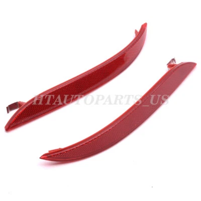 2X Reflector de parachoques trasero L+R para BMW E60 E61 528i 530i 535i 550i 2008-2010 EE. UU. Foto 1 de 4