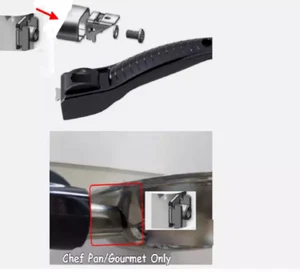 Lifetime Detachable Long Handle for Gourmet Skillet Conversion Assembly Kit - Picture 1 of 12