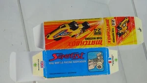 Reproduction Box Lesney Matchbox Superfast New 24 Team F1 Toy Car - Picture 1 of 5