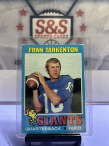 1971 Topps - #120 Fran Tarkenton GREAT CENTERING!! TAKE A LOOK - Picture 1 of 2