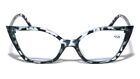 Women Cateye Anti Blue Light UV Blocker Reading Glasses - Clear Lens Reader 