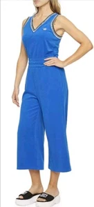 Juicy Couture Size Extra Large Royal Blue terry capri length jumpsuit Romper - Picture 1 of 10