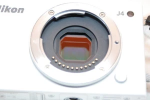 Cheap*Caméra HYBRIDE NIKON 1 J4 excellent state **Works** 18 mpx White*Pas cher - Imagen 1 de 6